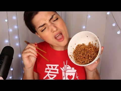 ASMR EATING | NOODLES TIME  y otras COSITAS | CHARLA DE TÚ A TÚ