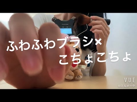 ASMR ブラシの音強めこちょこちょ囁き【request movie】