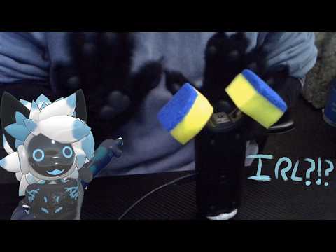 [Furry ASMR] Phaze shows you his new paws [IRL?!?] [Paws]