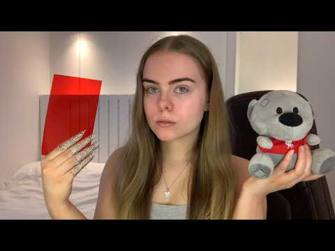 ASMR Follow My Instructions For Sleep 🍓 (focus games, intuition tests)
