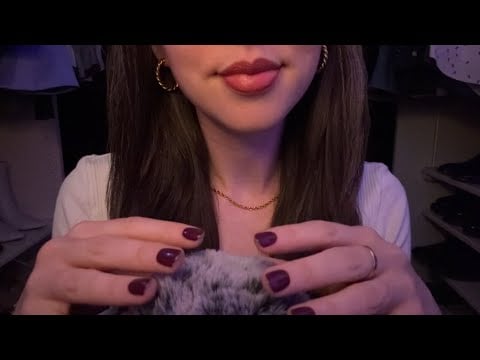 ASMR Fluffy Mic Whisper Ramble (Good Icebreaker, Mama Bear Energy Etc)