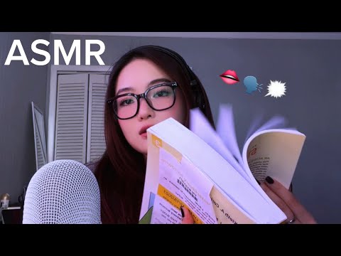 ASMR // Lớp Học Mouthsound!👄📚🎧 - makeup, tiếng sách, roleplay, gõ kính…| Deadzonnne