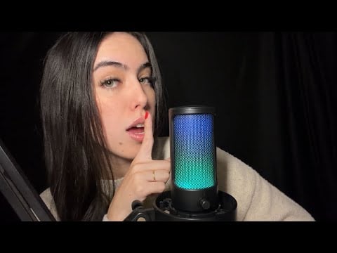 ASMR- mas eu estou sem voz! 🤫