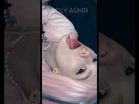 ASMR LOLLIPOP LICKING - MOUTH SOUNDS, EATING | #shorts #asmr #mouthsounds