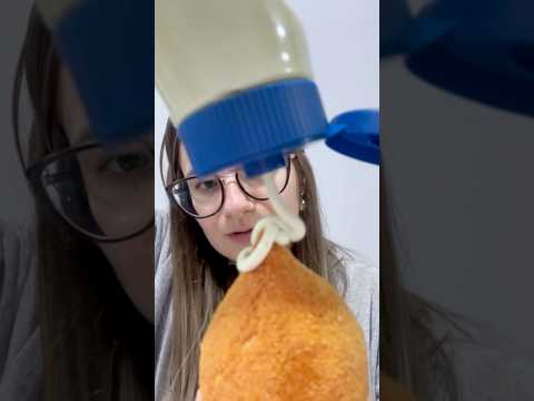 ASMR MUKBANG Comendo coxinha e bolo #mukbang