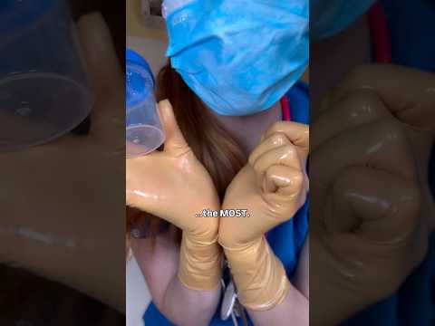 Right where you tend to react the most… #medicalexam #nurse