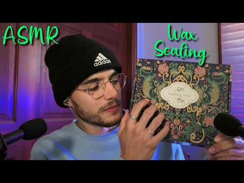 [ASMR] Wax Stamp Sealing! (Many Tingles)