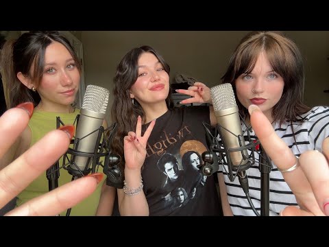 ASMR With @OfficialBeauxASMR and @dakotabasmr (Mouth Sounds, Whisper Rambles, Hanging Out, +)