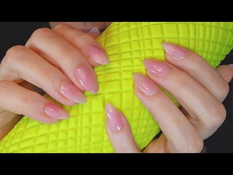 ASMR Aggressive  Scratching on Textured Plastic | No Talking