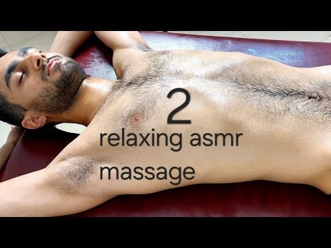 POV ASMR Full Body Relaxing Massage | Deep Leg, Back, Shoulder & Head Therapy ,  Stress Relief