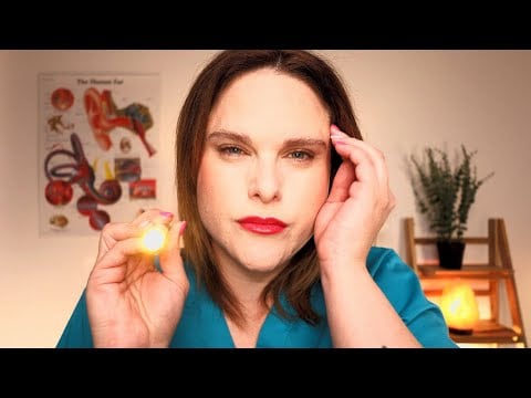 ASMR Severe Dizziness & Headache Examination | Detailed Doctor Check Up