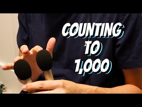 Counting to 1000 w/ Scratching ASMR