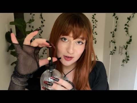 asmr bedtime skincare + scalp treatment 🫧 (layered sounds & story reading)