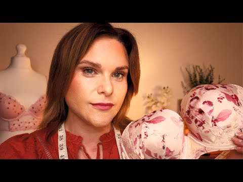 ASMR Lingerie Personal Shopper, Measuring & Try On