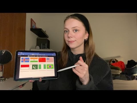 ASMR Country Names in Icelandic 🇮🇸