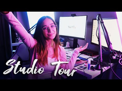 ASMR em Portugues/Portugal | STUDIO TOUR: O meu estúdio e que equipamento uso para filmar ASMR!