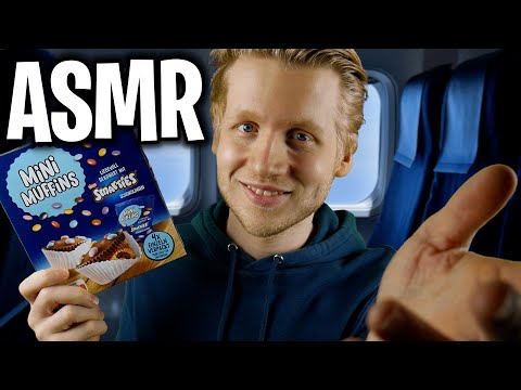 ASMR | Gast im Flugzeug beruhigt dich! - Du hast Flugangst (Roleplay)