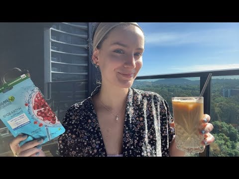 morning / wake up asmr 🌞coffee, chats, skincare 