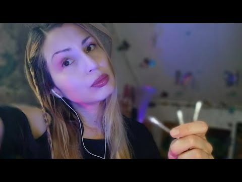 ASMR | In Finnish - Suomeksi | Korvien Puhdistaminen & Tarkastus