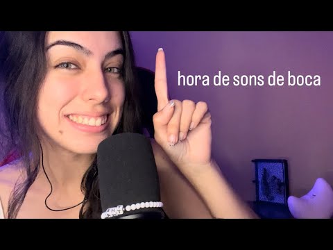 ASMR- 1 HORA DE SONS DE BOCA!