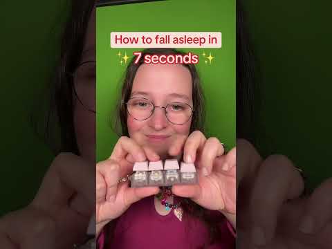 How to fall asleep in 7 seconds #asmr #asmrsounds #asmrrelax #asmrtingles #asmrsleep #relax