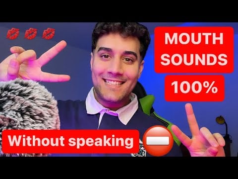 Pure mouth sounds || No talking || ASMR for sleep, study, chill out…