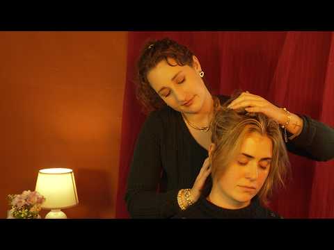 ASMR Scalp Check & Massage for Deep Relaxation