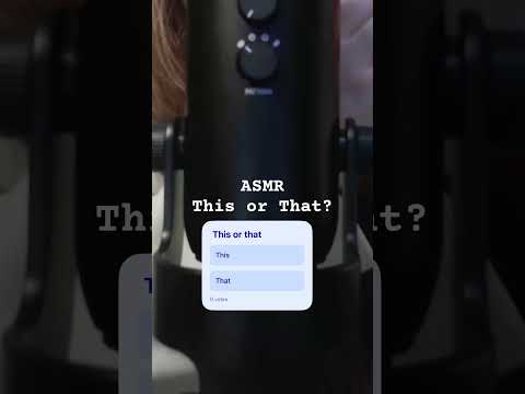 ASMR || This Or That #asmr