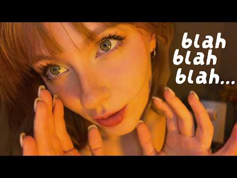 inaudible / unintelligible whisper asmr (rambles for sleep)