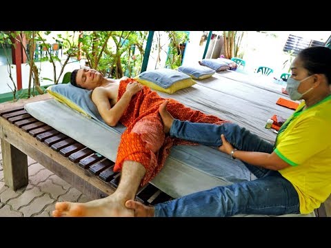 ASMR Strong Thai Massage with Mega Cracks (Neck, Ear, Shoulder Blades etc.)