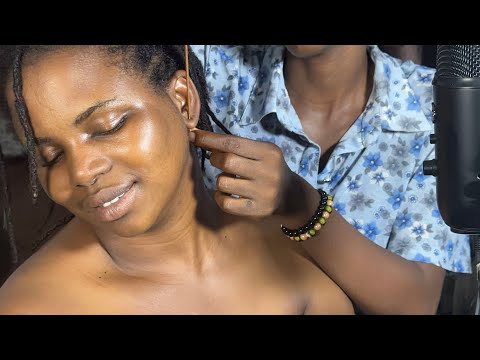 GRACE SPA ASMR ASMR EAR CLEANING, SPIT PAINTING, EAR LICKING, EAR EATING, EAR BITTING, SCALP SCRATCH