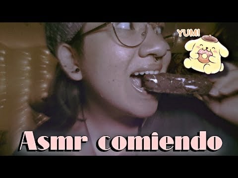 ASMR | COMIENDO GALLETA CON MALVAVISCO (asmr eating)