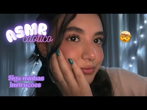 ASMR | Caótico 🤯 Siga minhas instruções e terá uma ótima noite de sono ✨ 