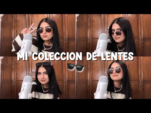 ASMR | mi colección de lentes de shein 😎 *whispering, soft spoken y tapping*