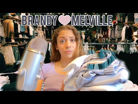 ASMR Rude brandy Melville employee RP!!!⚠️