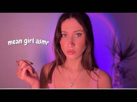 ASMR pov the mean popular girl does your hair 💇‍♀️