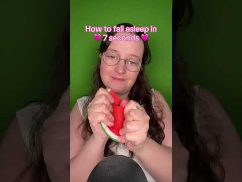 How to fall asleep in 7 seconds #asmr #asmrsounds #asmrrelax #asmrtingles #asmrsleep #relax
