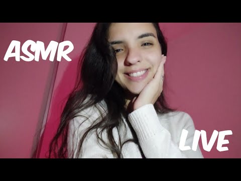 ASMR AO VIVO - VEM CONVERSAR COMIGO!