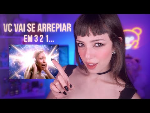 ASMR mas é IMPOSSÍVEL não se arrepiar 😳