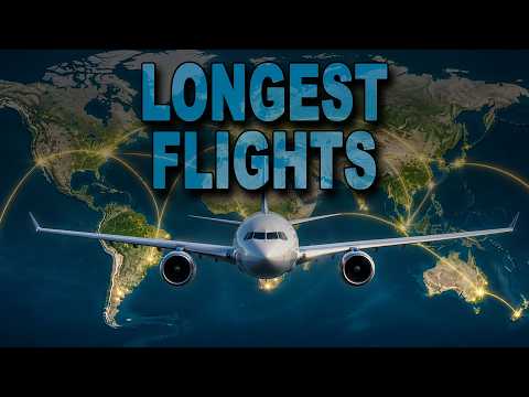 How Far Can One Commercial Plane Fly? | ASMR