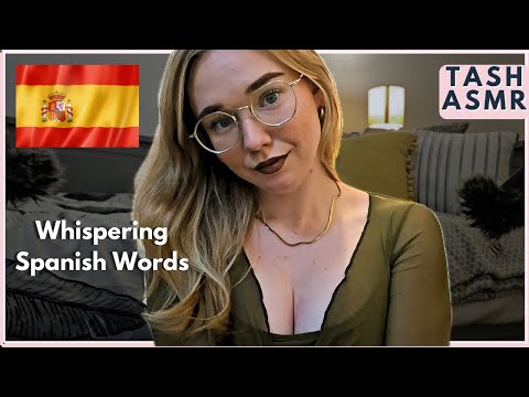 ASMR Whispering Spanish Words