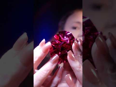 ASMR Crinkly Ear to Ear Whispers 👂 Tingles That Melt Your Brain #shorts