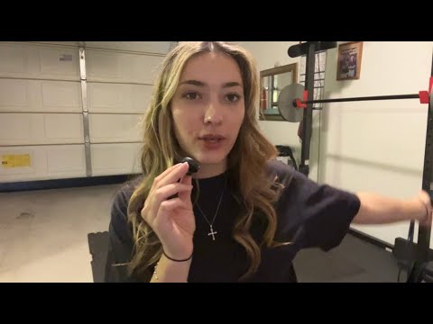 asmr for gym rats ~ leg/push day 🏋️‍♀️💖 ~ soft spoken