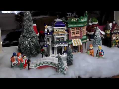 ASMR CHRISTMAS VILLAGE TOUR