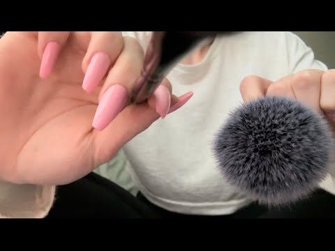 Relaxing Camera Brushing and Tapping| Visual ASMR