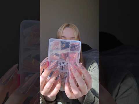 #asmr tapping on part of my nail collection