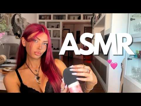 ASMR  - Long Nails + Intense Mic Scratching ASMR 💕🌙