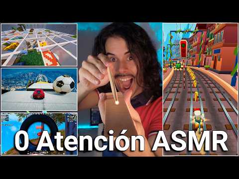 ASMR Personas 0 CAPACIDAD de ATENCIÓN o TDAH !!