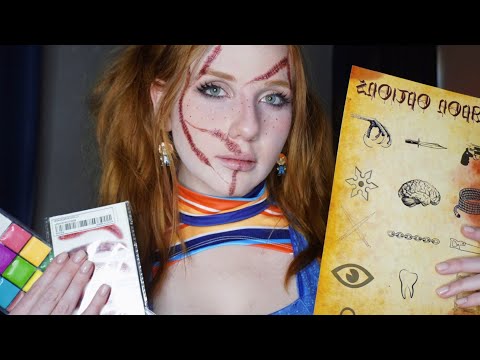 ASMR RP | Chucky Helps You Become An Iconic Horror Movie Villain ⭐ (layered sounds & more)