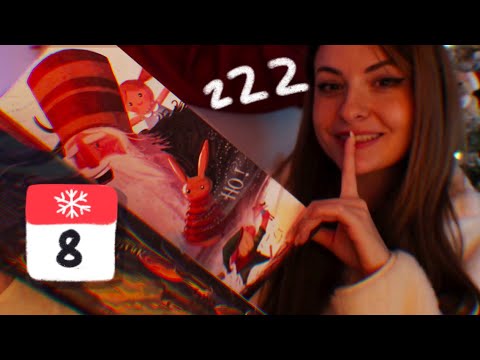 ASMR ❄️ Lecture chuchotée au coin du feu 🔥